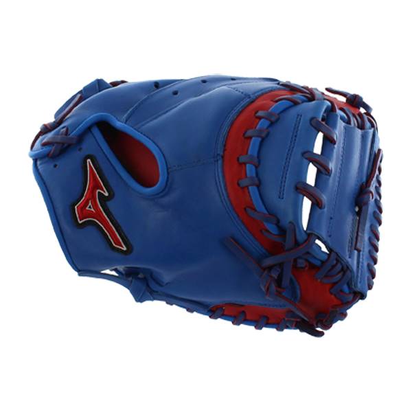 Mizuno MVP Prime SE Catchers Mitt: GXC50PSE4- Royal/Red: Image #309146