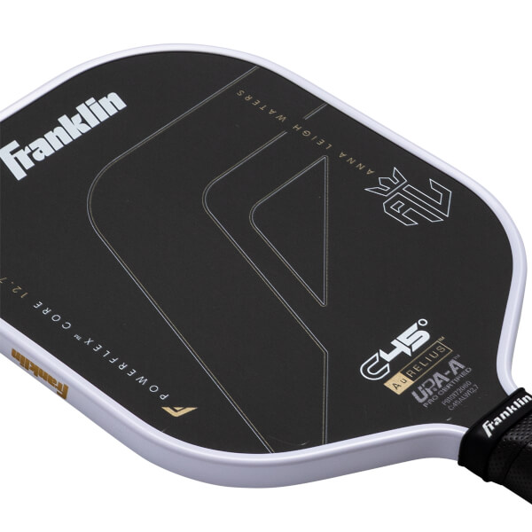 Franklin Anna Leigh Waters C45° Aurelius 12.7mm Carbon Fiber Pickleball Paddle: Image #469433