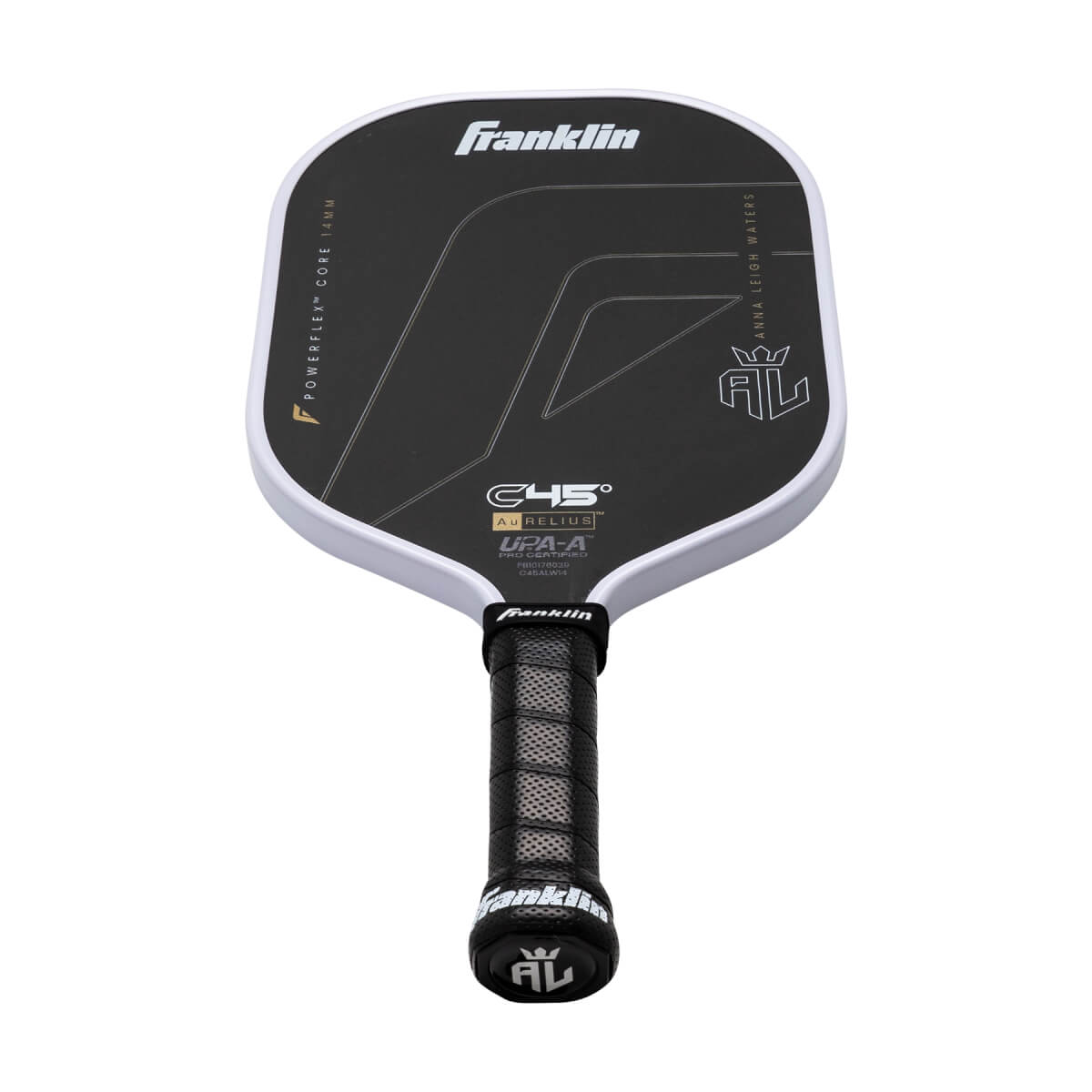 Franklin Anna Leigh Waters C45° Aurelius 14mm Carbon Fiber Pickleball Paddle: Image #469437