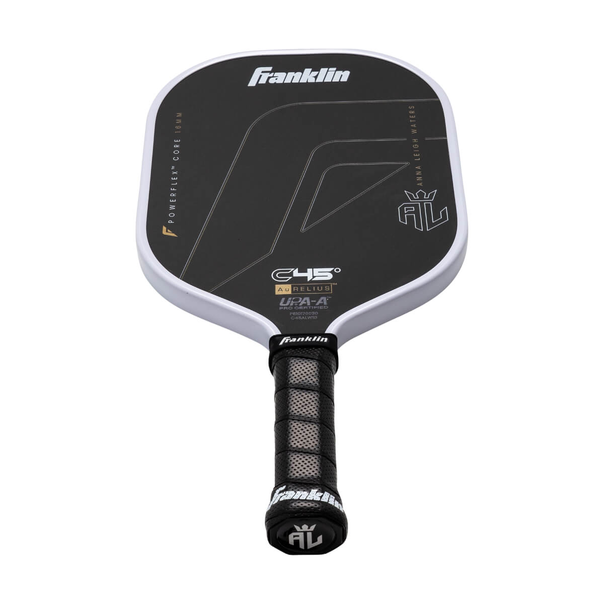 Franklin Anna Leigh Waters C45° Aurelius 16mm Carbon Fiber Pickleball Paddle: Image #469442