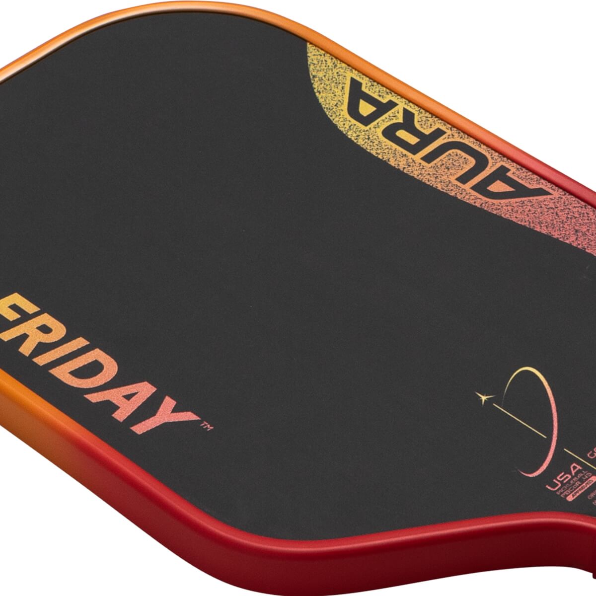 Friday Pickleball Aura Elongated Carbon Fiber Pickleball Paddle: Image #469155