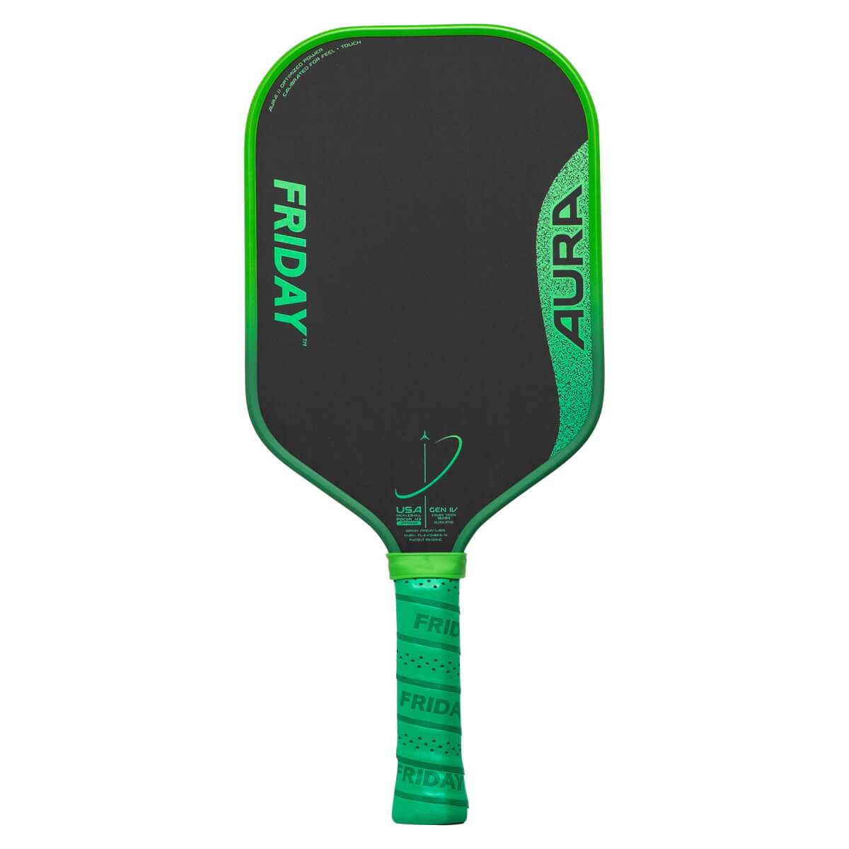 Friday Pickleball Aura Elongated Carbon Fiber Pickleball Paddle: Image #469142