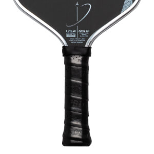Close-up of the grip showing the "FRIDAY" logo and perforated texture.