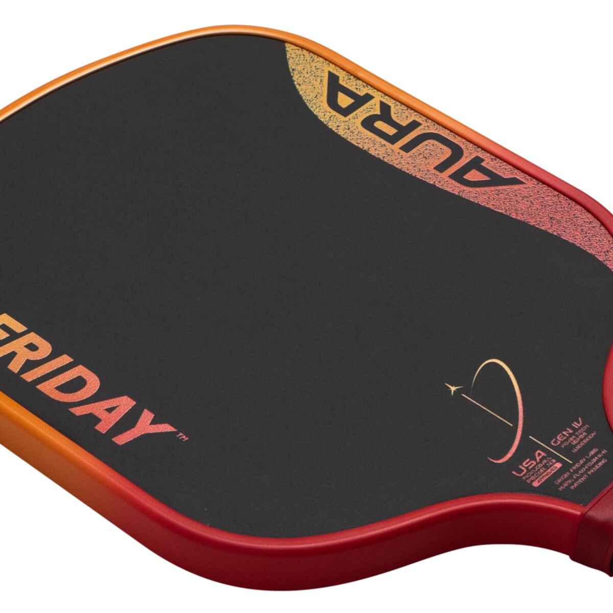 Friday Pickleball Aura Widebody Carbon Fiber Pickleball Paddle: Image #469135