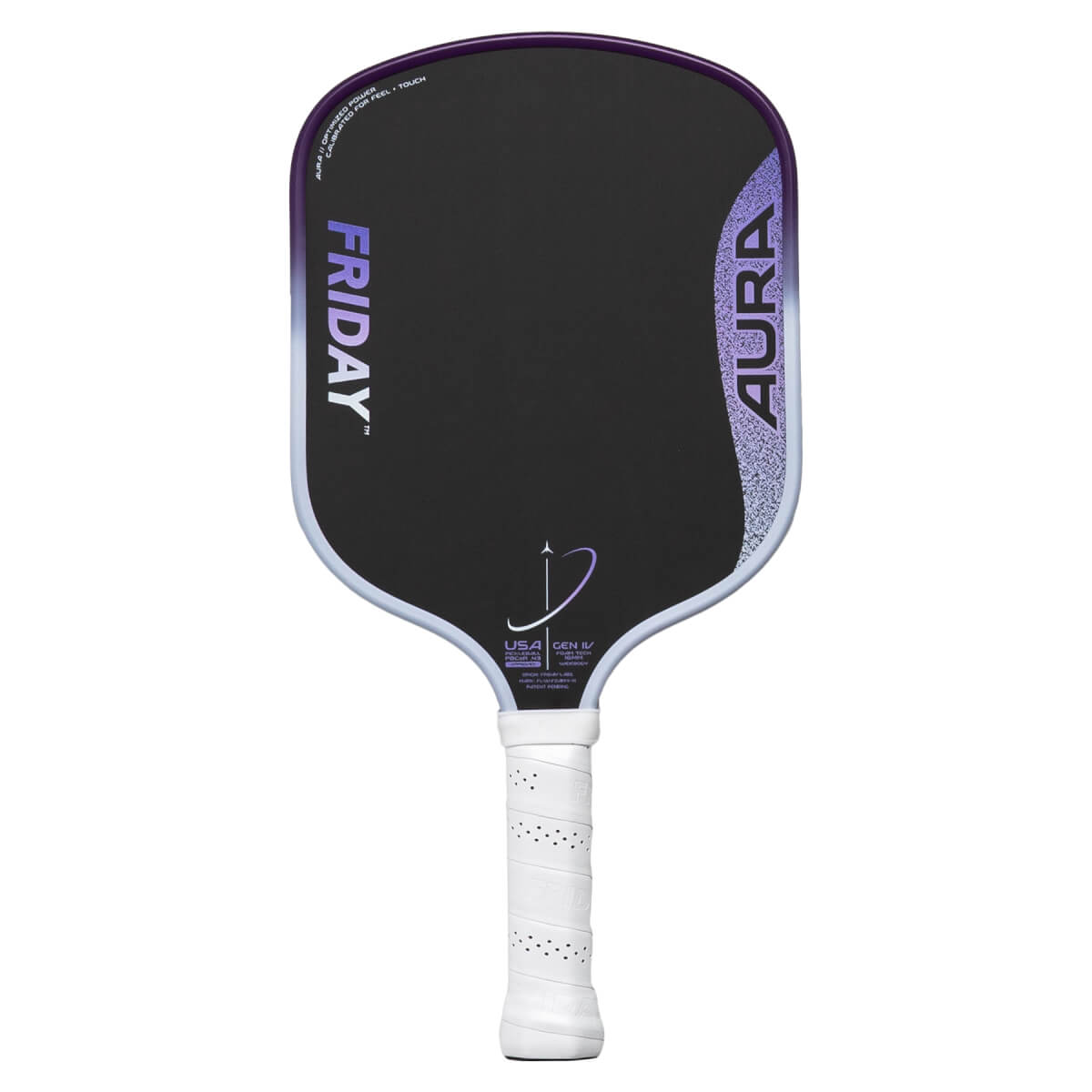 Friday Pickleball Aura Widebody Carbon Fiber Pickleball Paddle: Image #469127