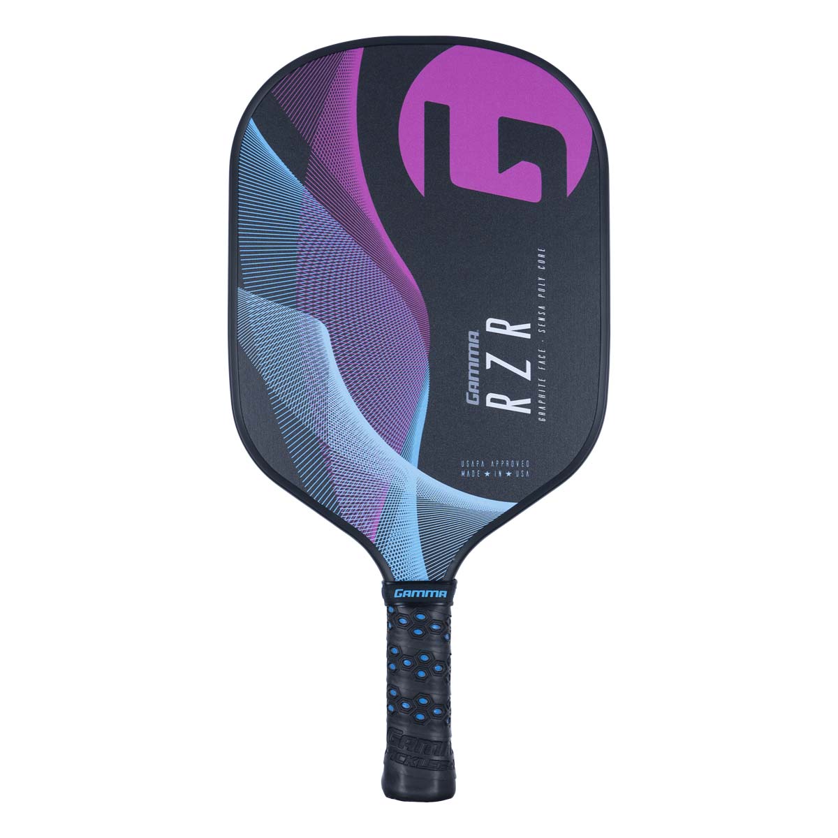 GAMMA RZR BLEMISHED Graphite Pickleball Paddle: Image #399727