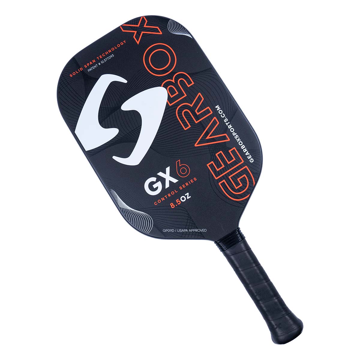 Gearbox GX6 Control Heavyweight Carbon Fiber Pickleball Paddle