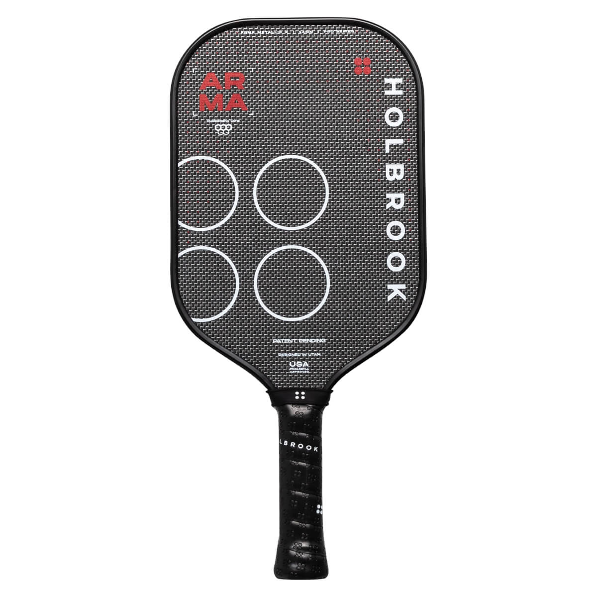 Holbrook Arma X 14mm Carbon Metallic Pickleball Paddle: Image #456373