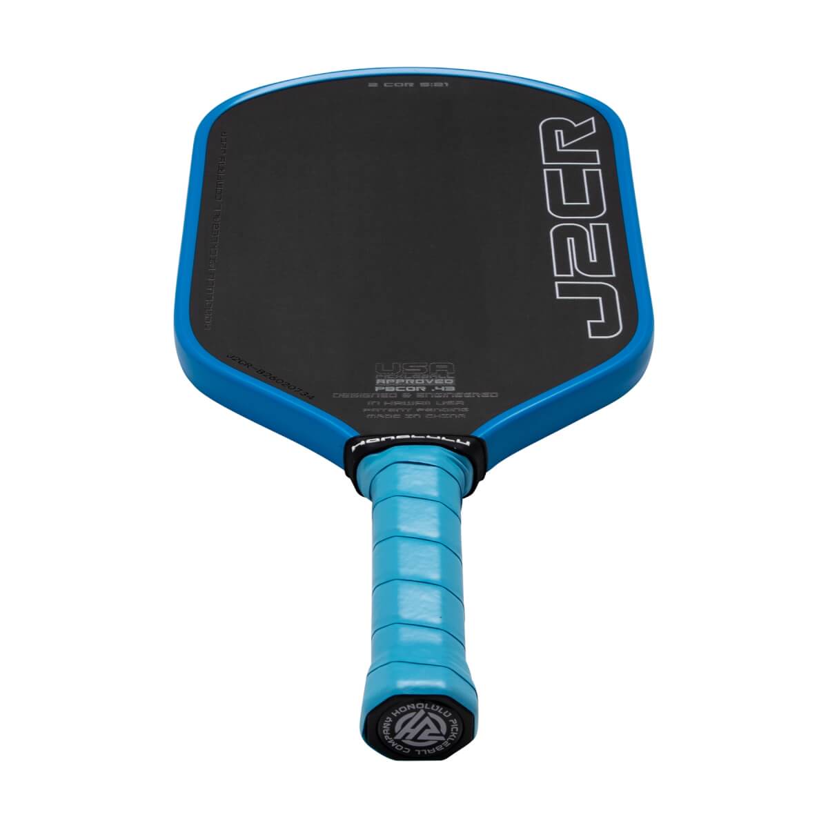 Honolulu J2CR Carbon Fiber Pickleball Paddle: Image #469905