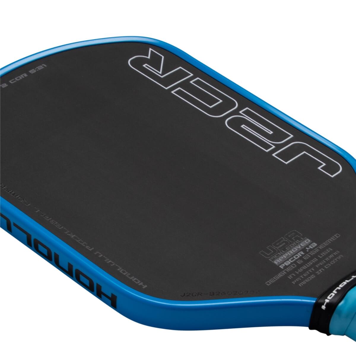 Honolulu J2CR Carbon Fiber Pickleball Paddle: Image #469906