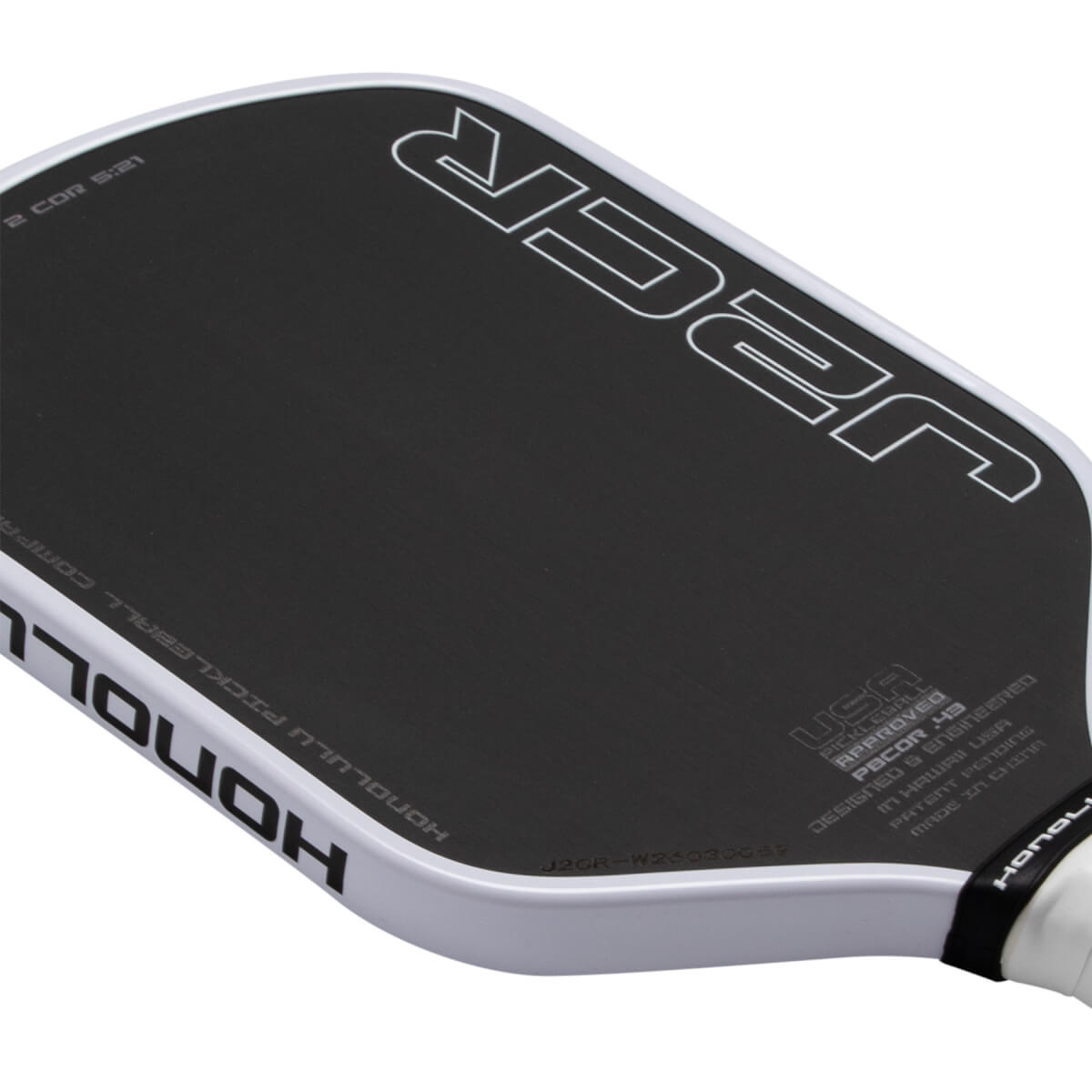 Honolulu J2CR Carbon Fiber Pickleball Paddle: Image #469911