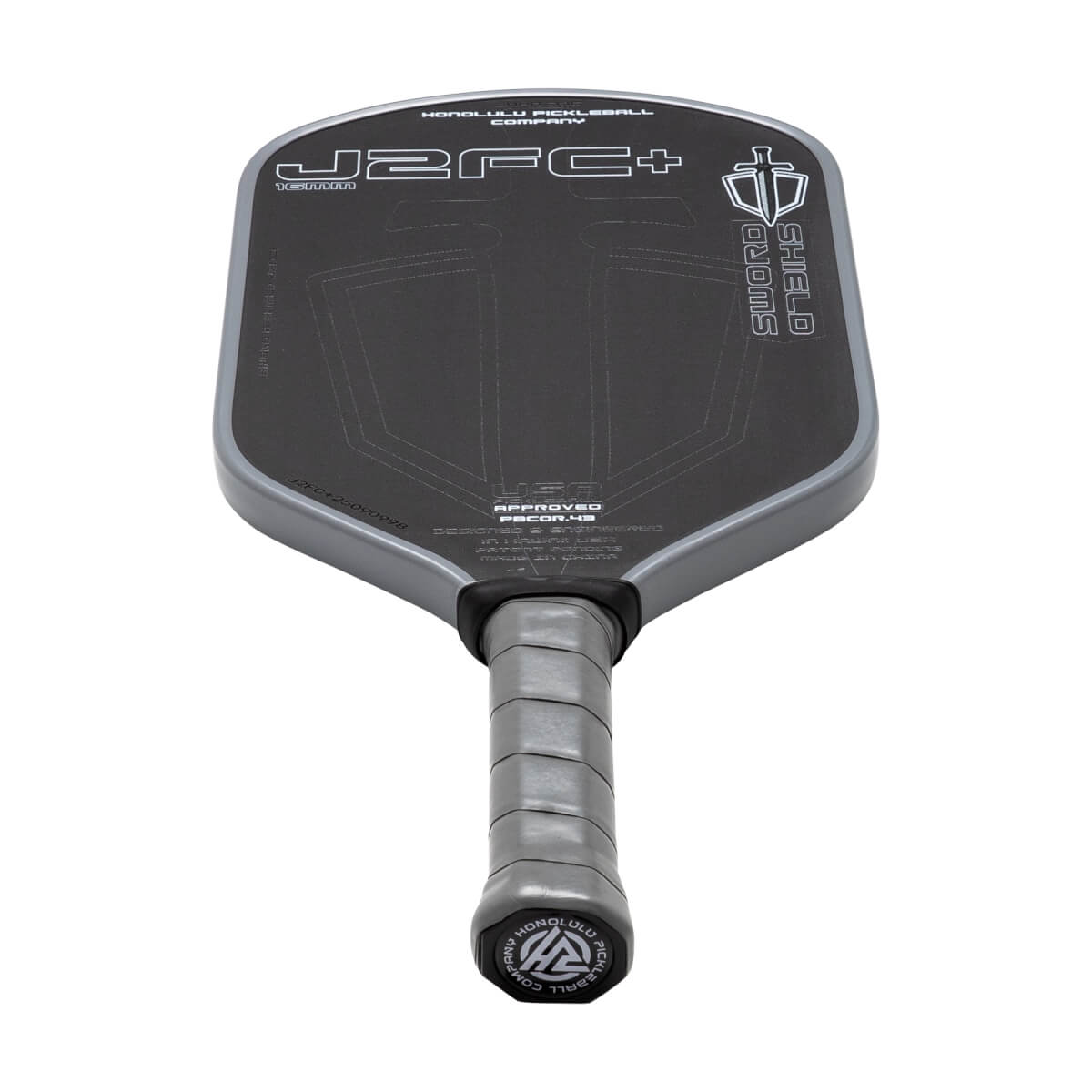 Honolulu J2FC+ Carbon Fiber Pickleball Paddle: Image #463649