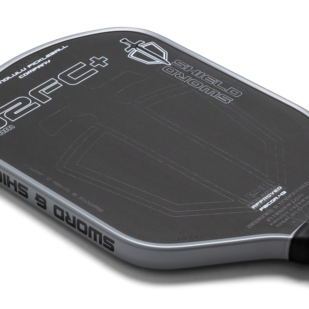 Honolulu J2FC+ Carbon Fiber Pickleball Paddle: Image #463650