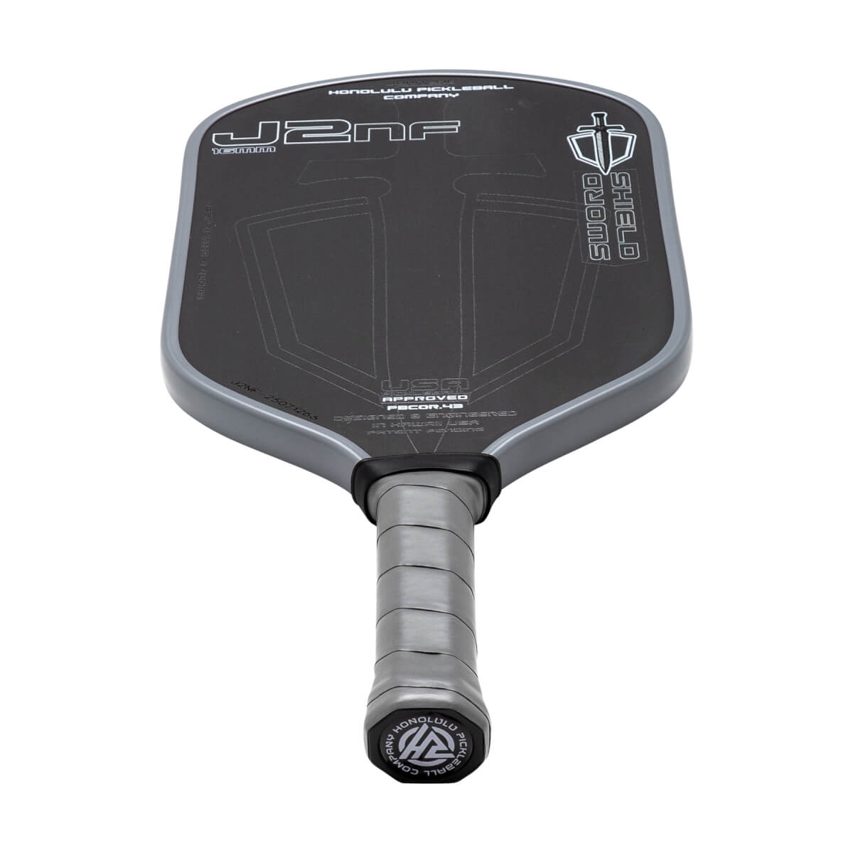 Honolulu J2NF Carbon Fiber/Fiberglass Pickleball Paddle: Image #460449