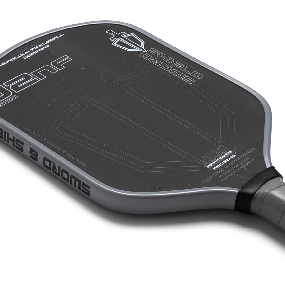 Honolulu J2NF Carbon Fiber/Fiberglass Pickleball Paddle: Image #460450