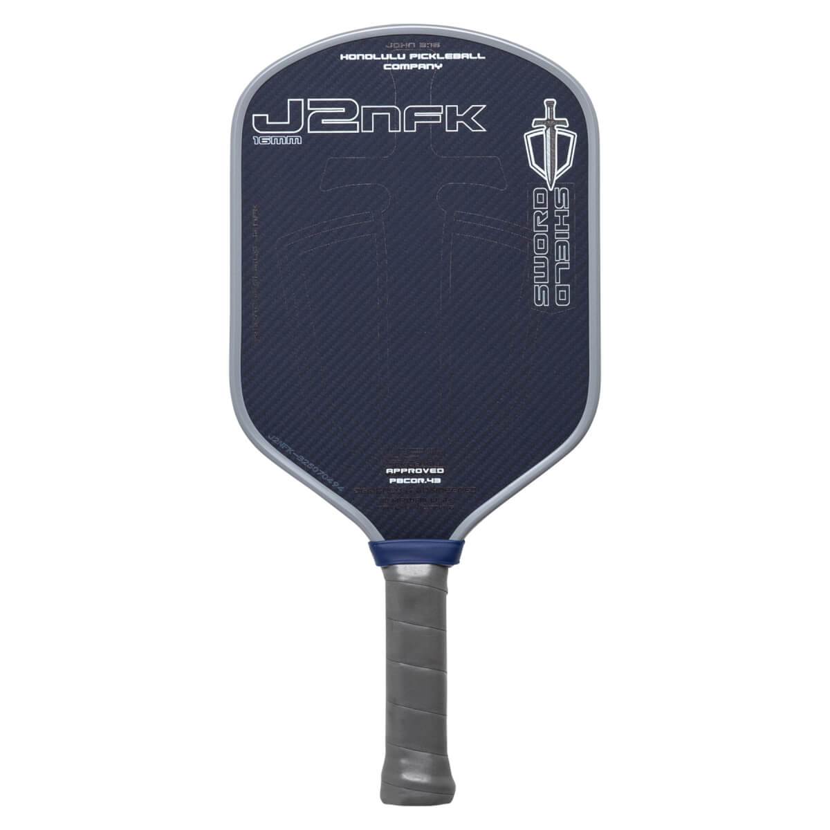Honolulu J2NFK Aramid Fiber Pickleball Paddle: Image #462807