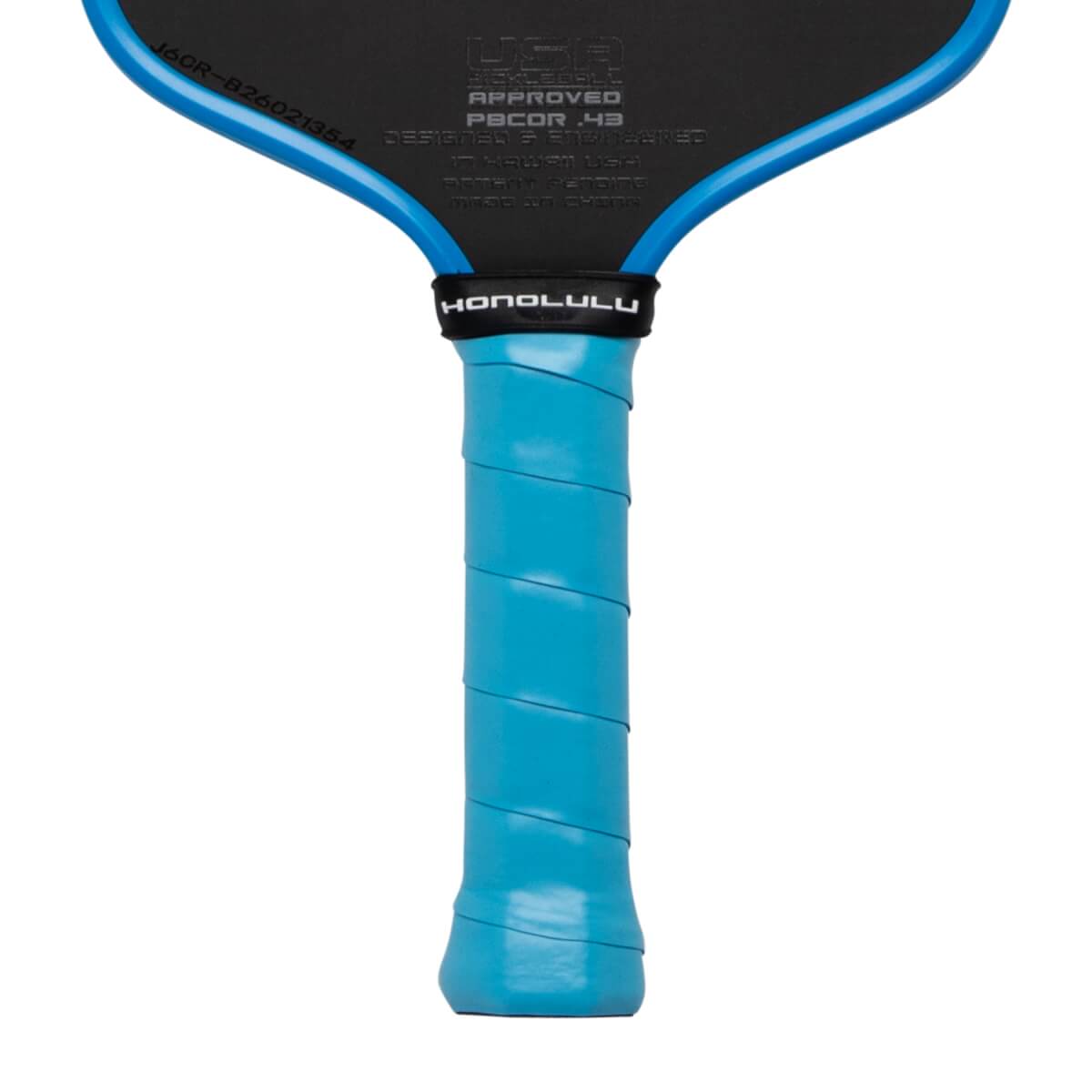 Honolulu J6CR Carbon Fiber/Fiberglass Pickleball Paddle: Image #469894