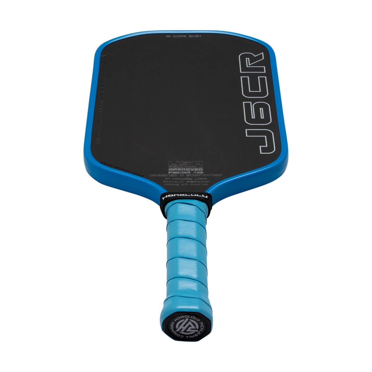 Honolulu J6CR Carbon Fiber/Fiberglass Pickleball Paddle: Image #469895