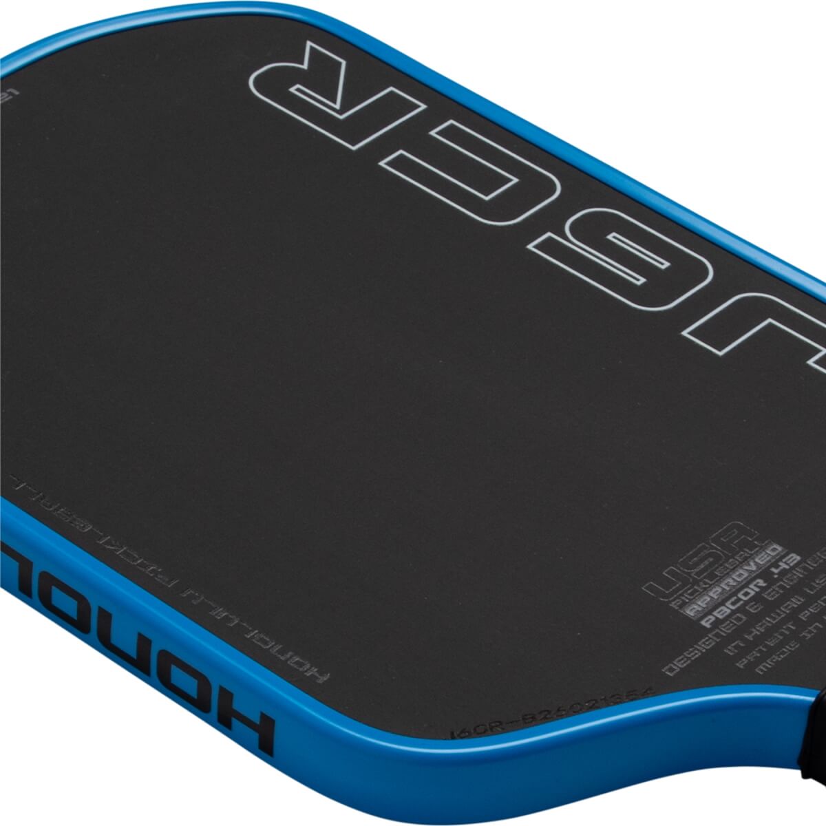 Honolulu J6CR Carbon Fiber/Fiberglass Pickleball Paddle: Image #469896