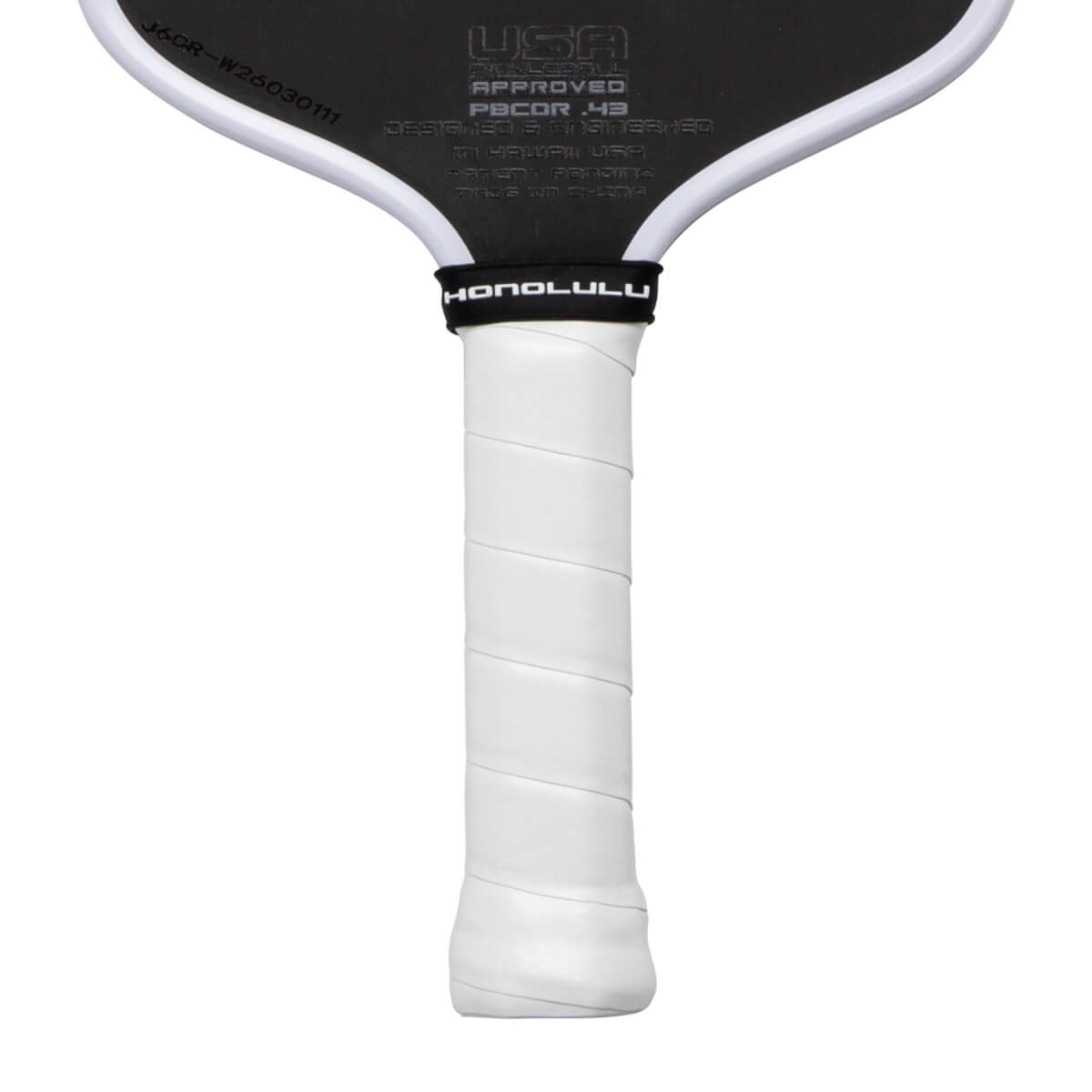 Honolulu J6CR Carbon Fiber/Fiberglass Pickleball Paddle: Image #469899