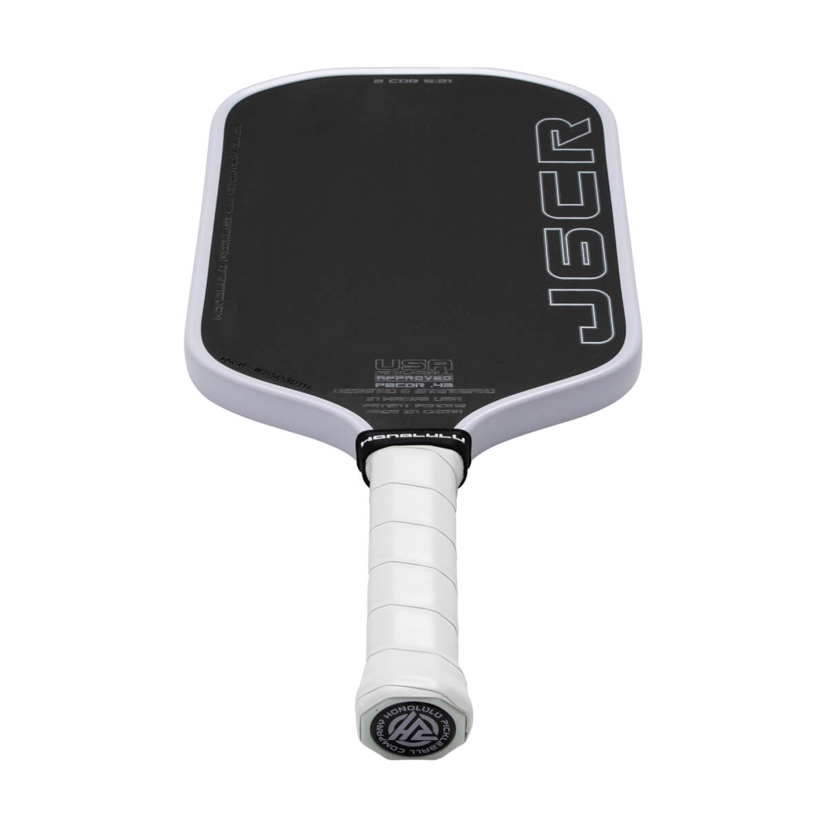Honolulu J6CR Carbon Fiber/Fiberglass Pickleball Paddle: Image #469900