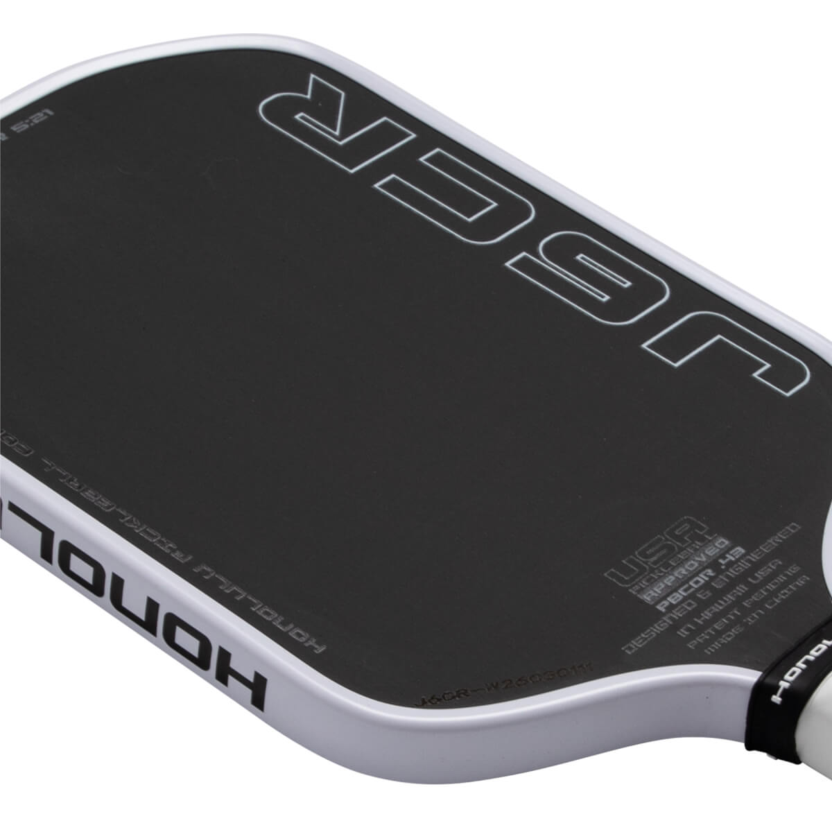 Honolulu J6CR Carbon Fiber/Fiberglass Pickleball Paddle: Image #469901