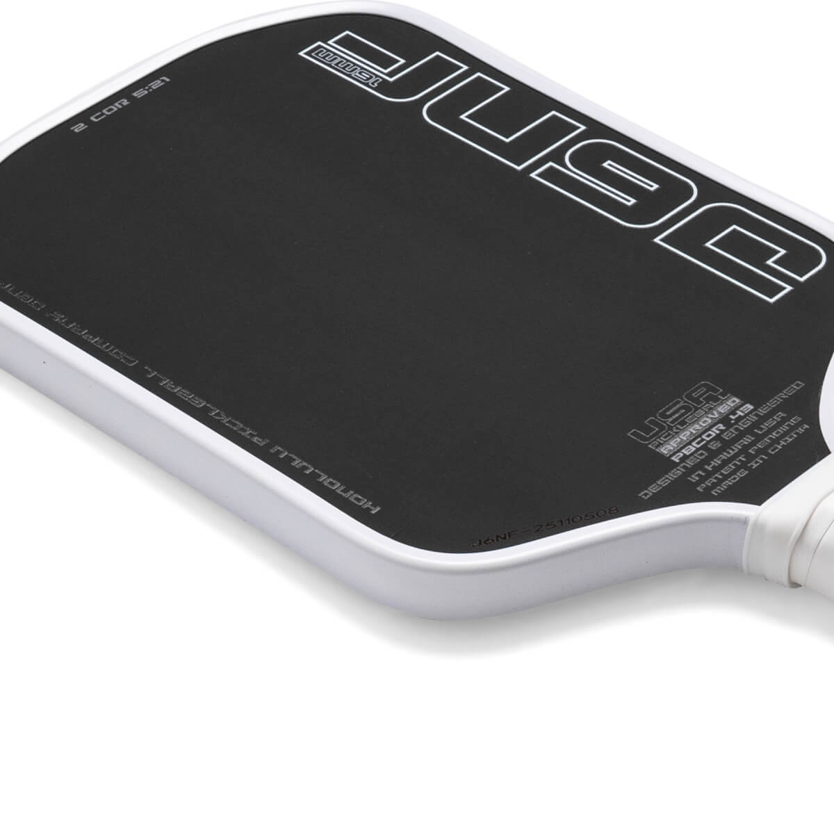 Honolulu J6NF Carbon Fiber/Fiberglass Pickleball Paddle: Image #465358