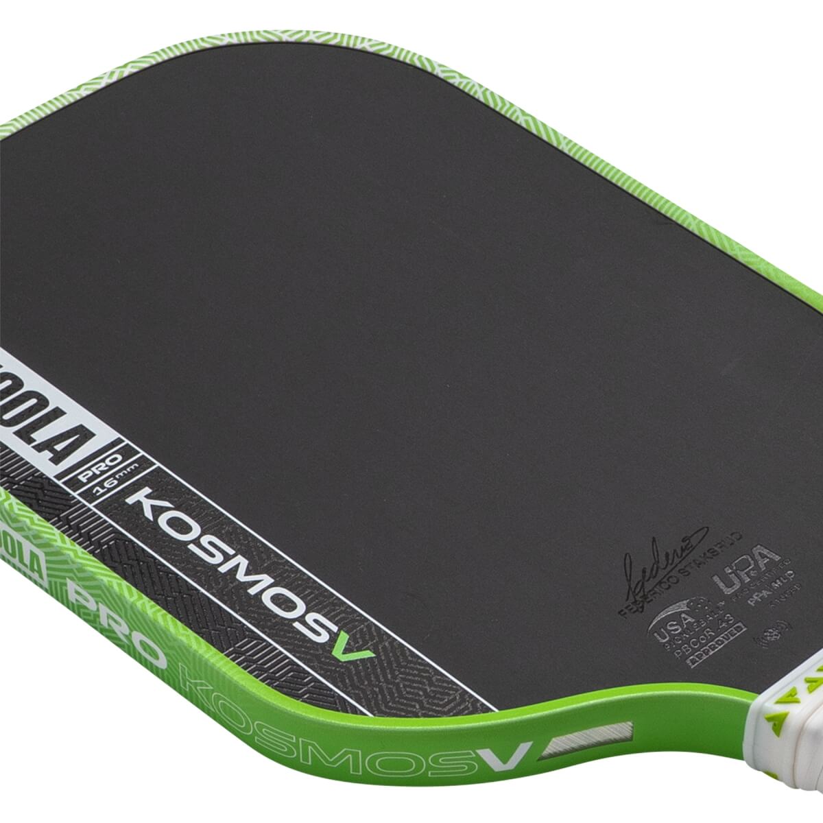 JOOLA Federico Staksrud Kosmos Pro V 16mm Carbon Fiber Pickleball Paddle: Image #467944