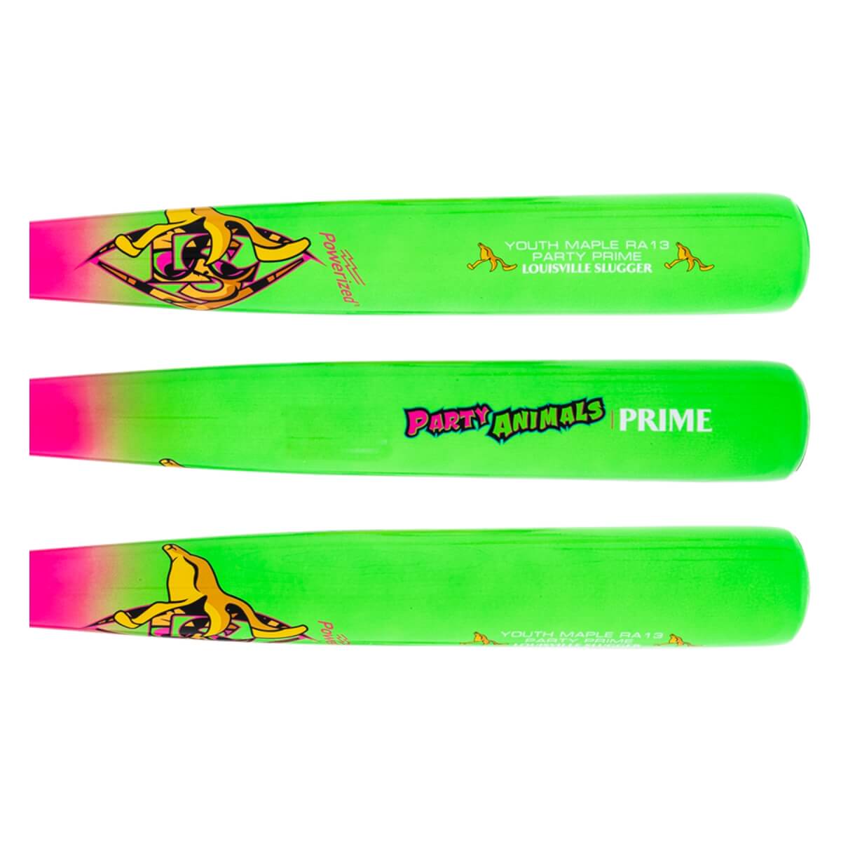 Louisville Slugger Youth Prime Party Animals RA13 Maple Wood Baseball Bat: WBL4161010: Image #456481