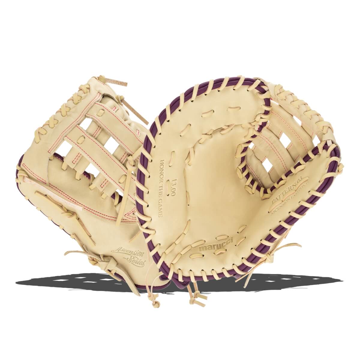 Marucci Ascension 13" Fastpitch Softball First Base Mitt: MFGASFP39S2: Image #461191