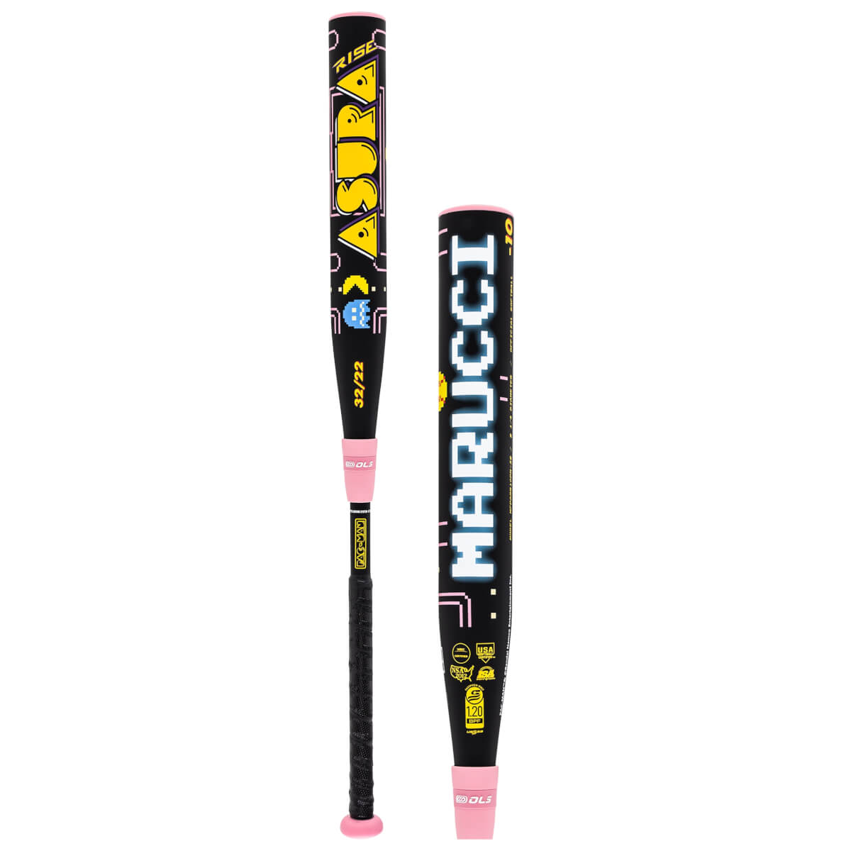 Marucci ASURA Rise Pac-Man -11 Fastpitch Softball Bat: MFPASR11PM