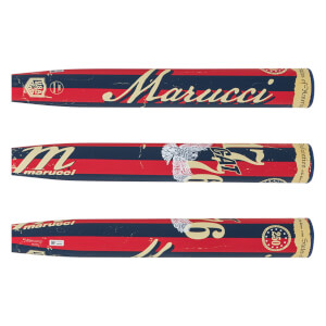 Top view shows the Marucci logo and USA Softball certification.