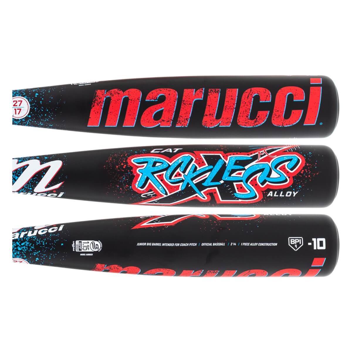 Marucci CATX Rckless -10 Junior Big Barrel Baseball Bat: MJBBCR: Image #458571