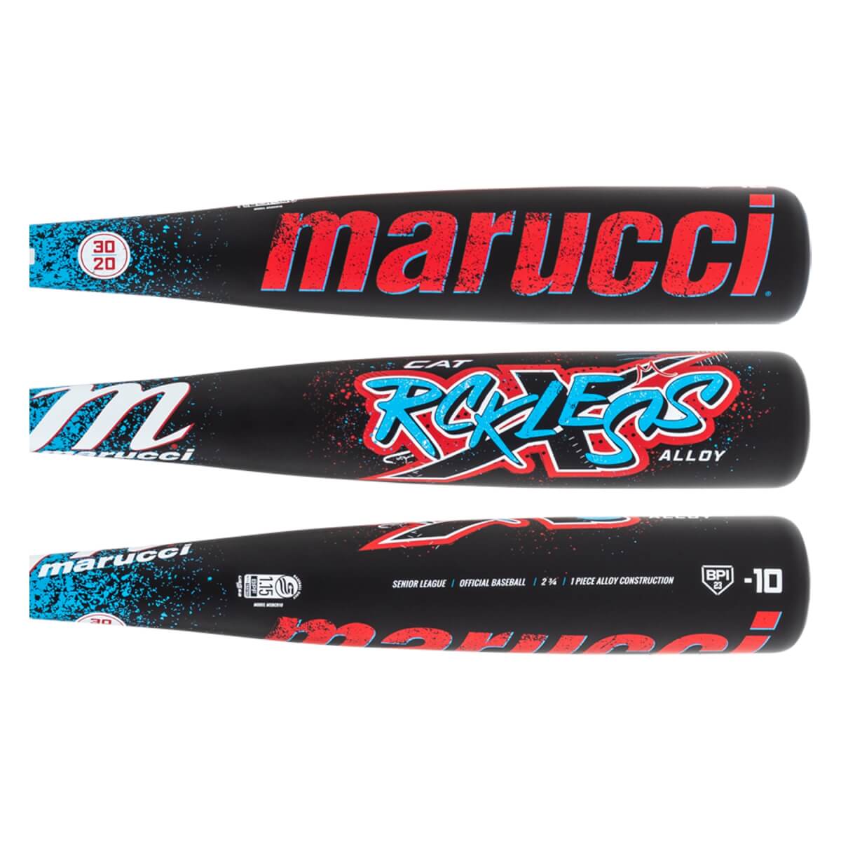 Marucci CATX Rckless -10 USSSA Baseball Bat: MSBCR10: Image #458683