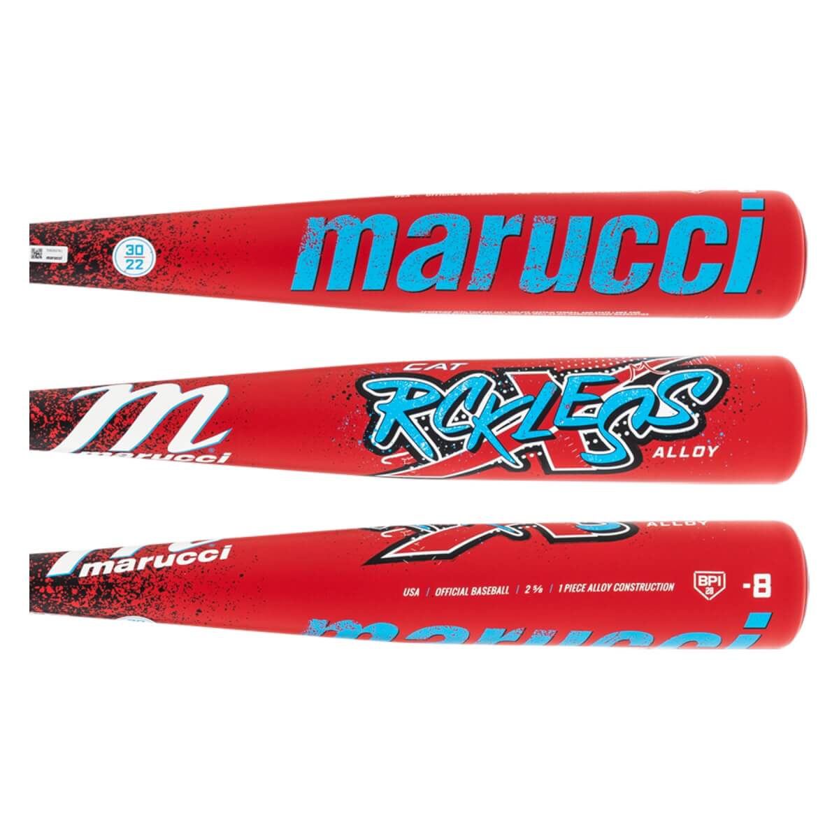 Marucci CATX Rckless -8 USA Baseball Bat: MSBCR8USA: Image #458611