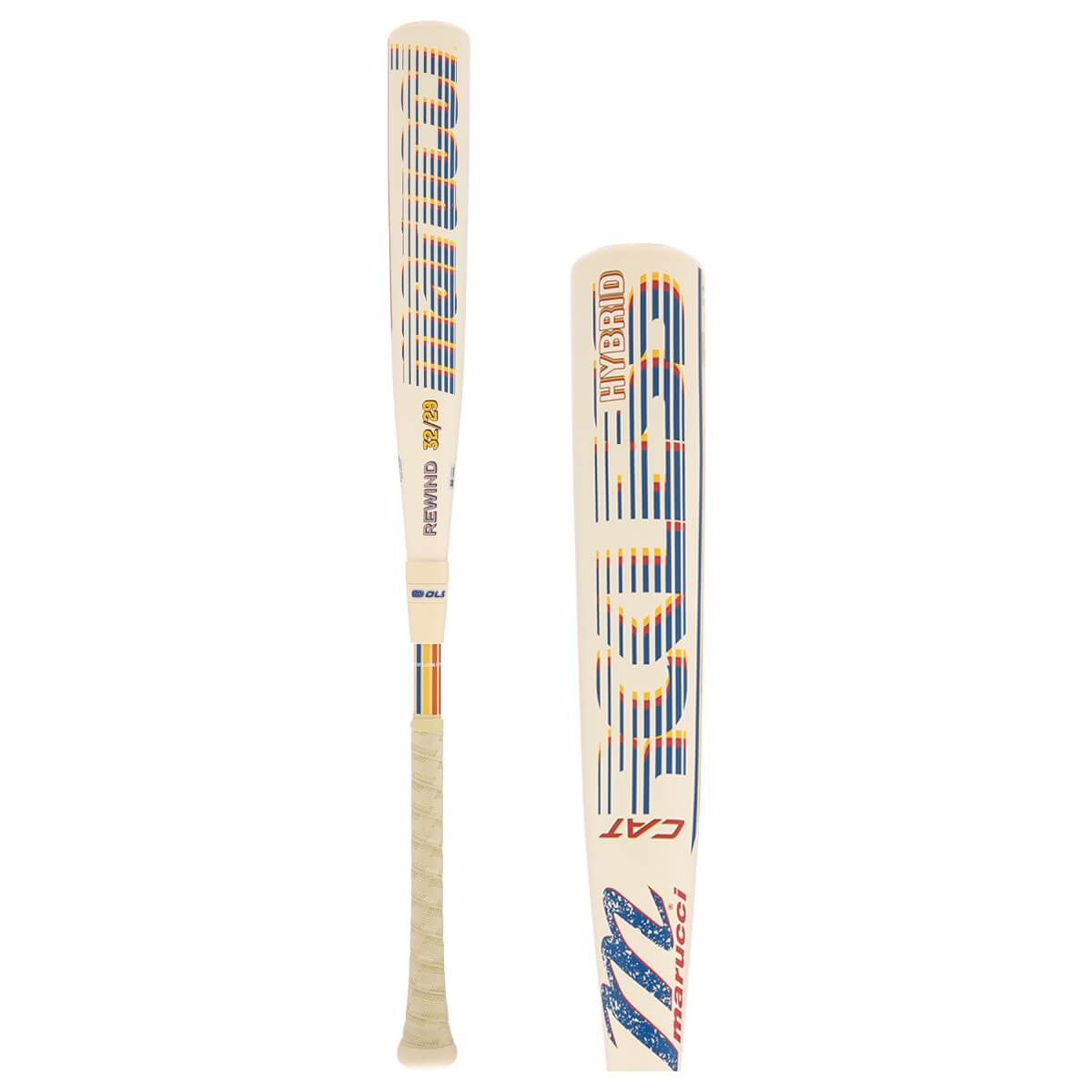 Marucci CATX Rckless Hybrid Rewind Cream BBCOR Baseball Bat