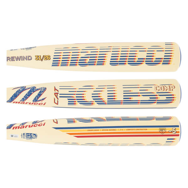 Marucci CATX Rckless Rewind Cream Composite -5 USSSA Baseball Bat: MSBCRC5RC: Image #465709