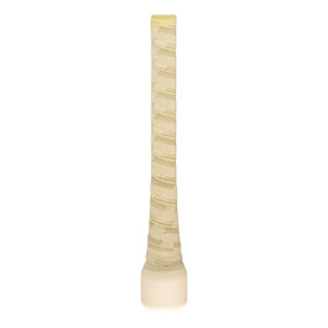 Side view of a baseball bat grip with "Marucci" text and a textured pattern.