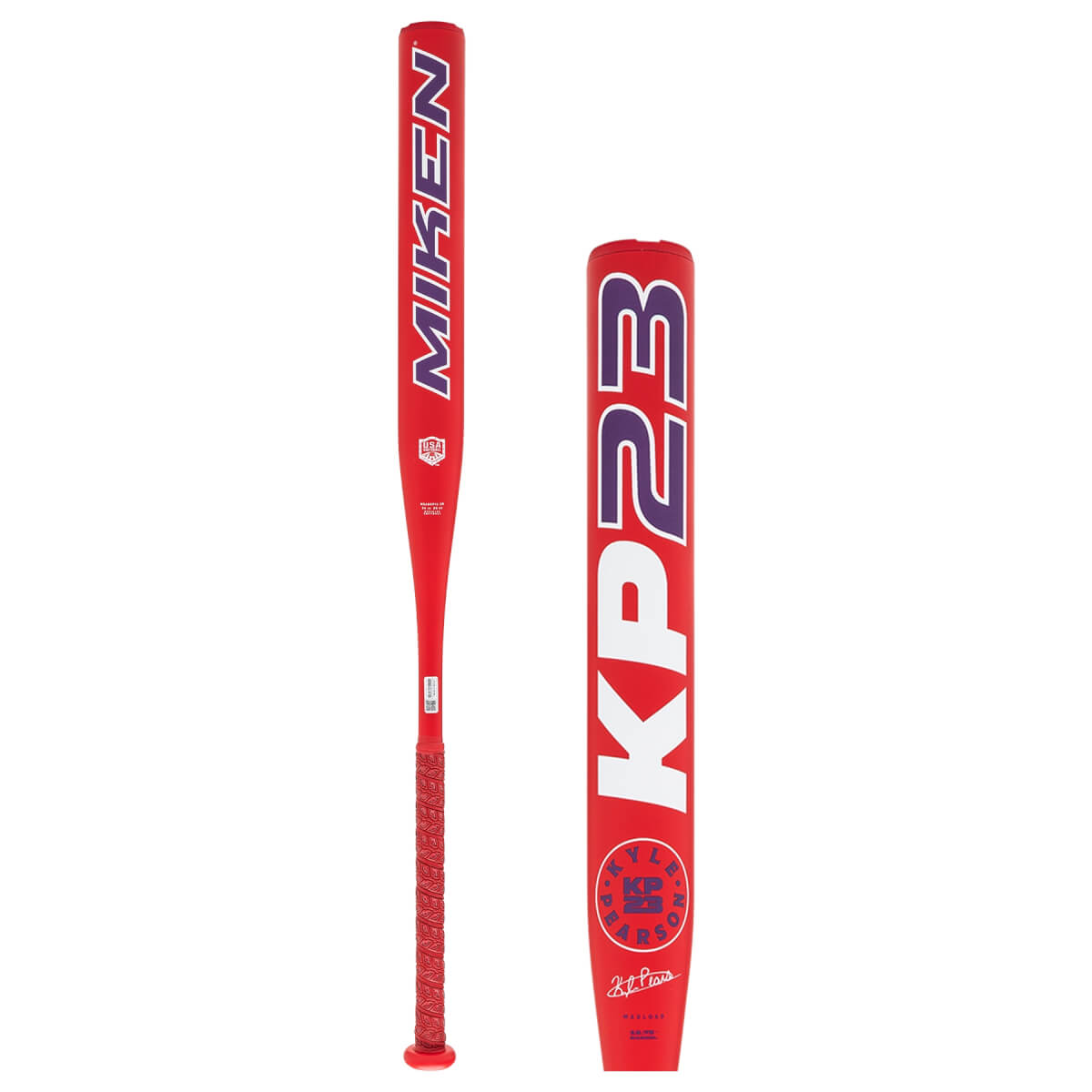 Miken KP23 Maxload 12.75'' USA Slow Pitch Softball Bat: MSA6KP1L