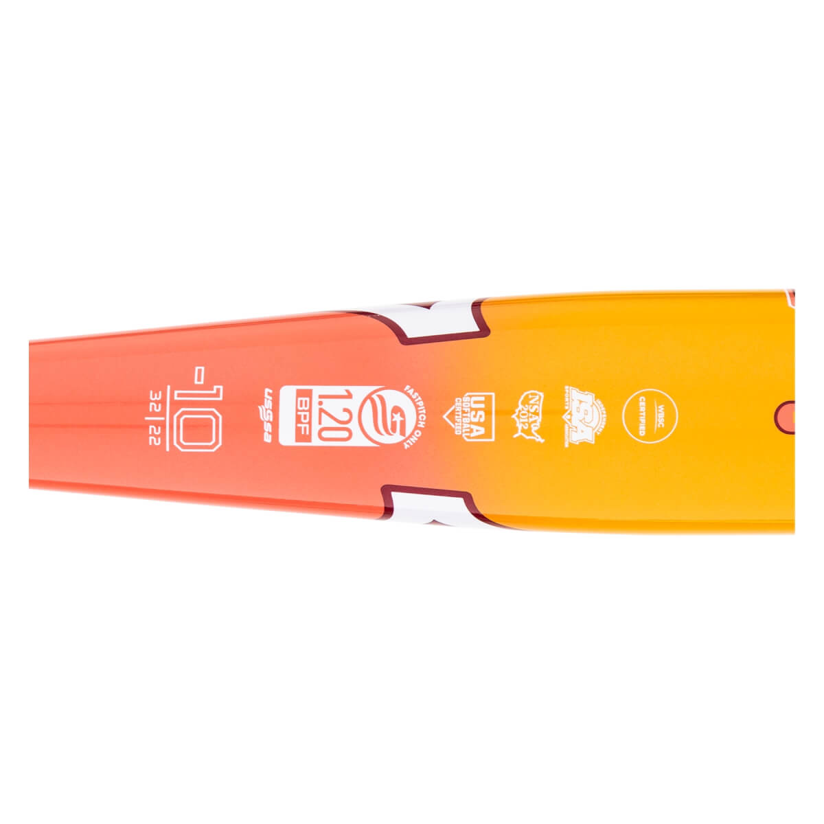Mizuno Peach Ice Cream CRBN1 -10 Fastpitch Softball Bat