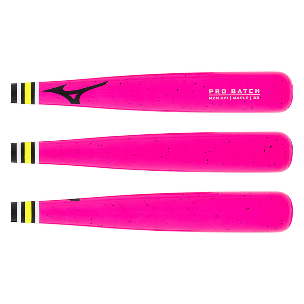 Mizuno Pro Batch 271 Maple Wood Baseball Bat: MZM271PG: Image #463403