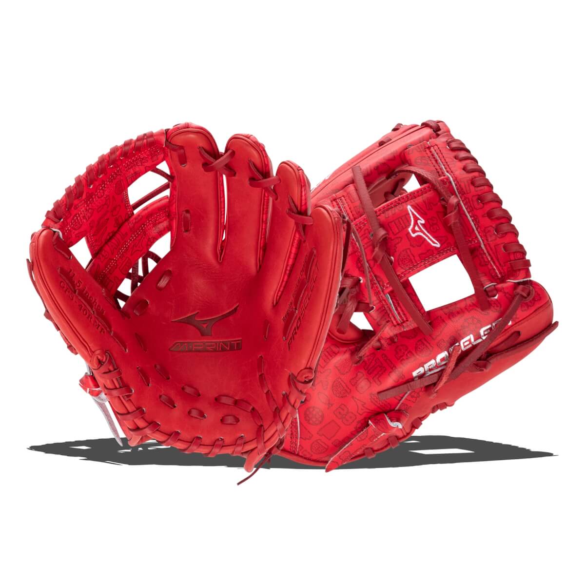 Mizuno Pro Select 11.5" Baseball Glove: GPS-40RMPA: Image #465165