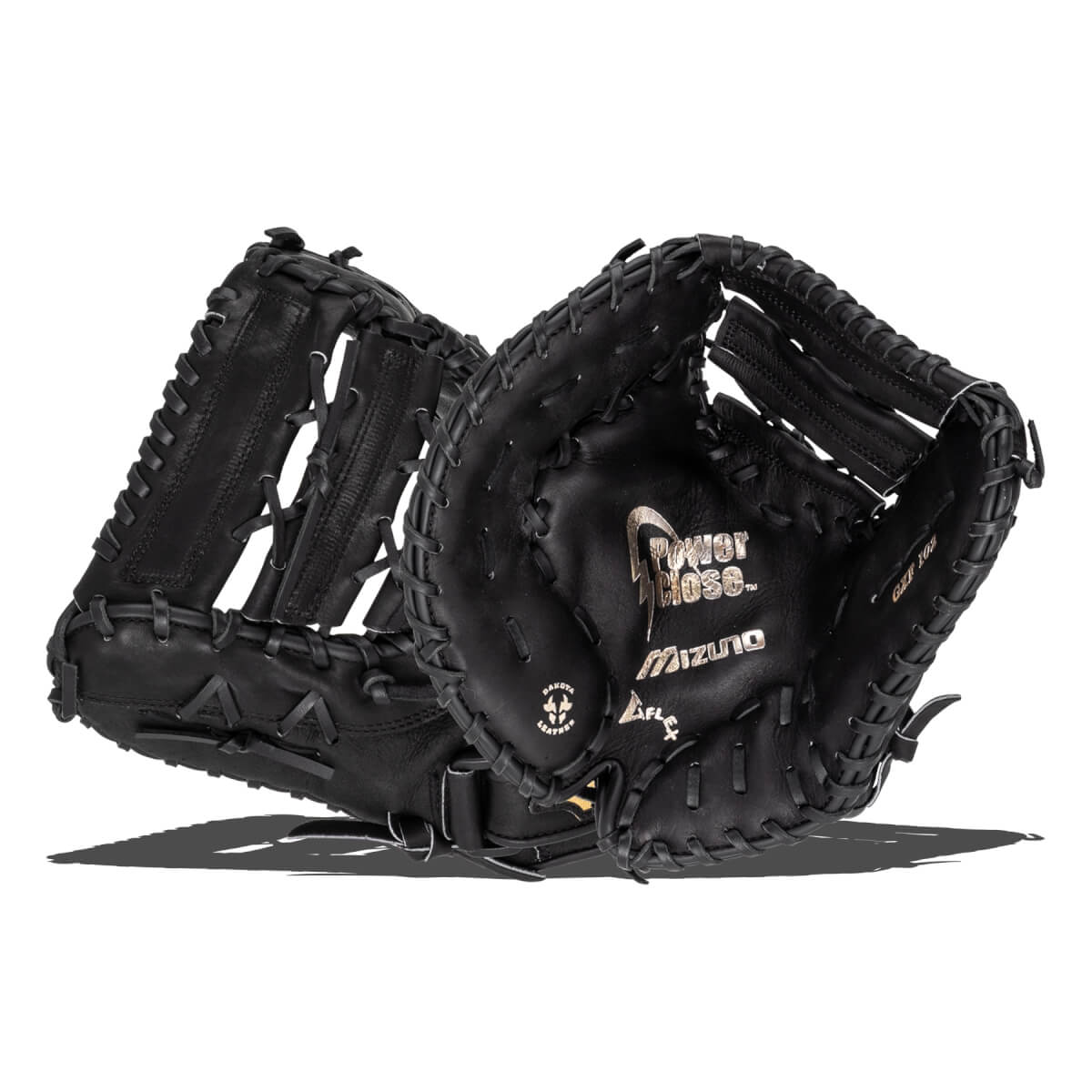 Mizuno Prospect 12.5" Youth Baseball First Base Mitt: GXF102-BLK: Image #455879
