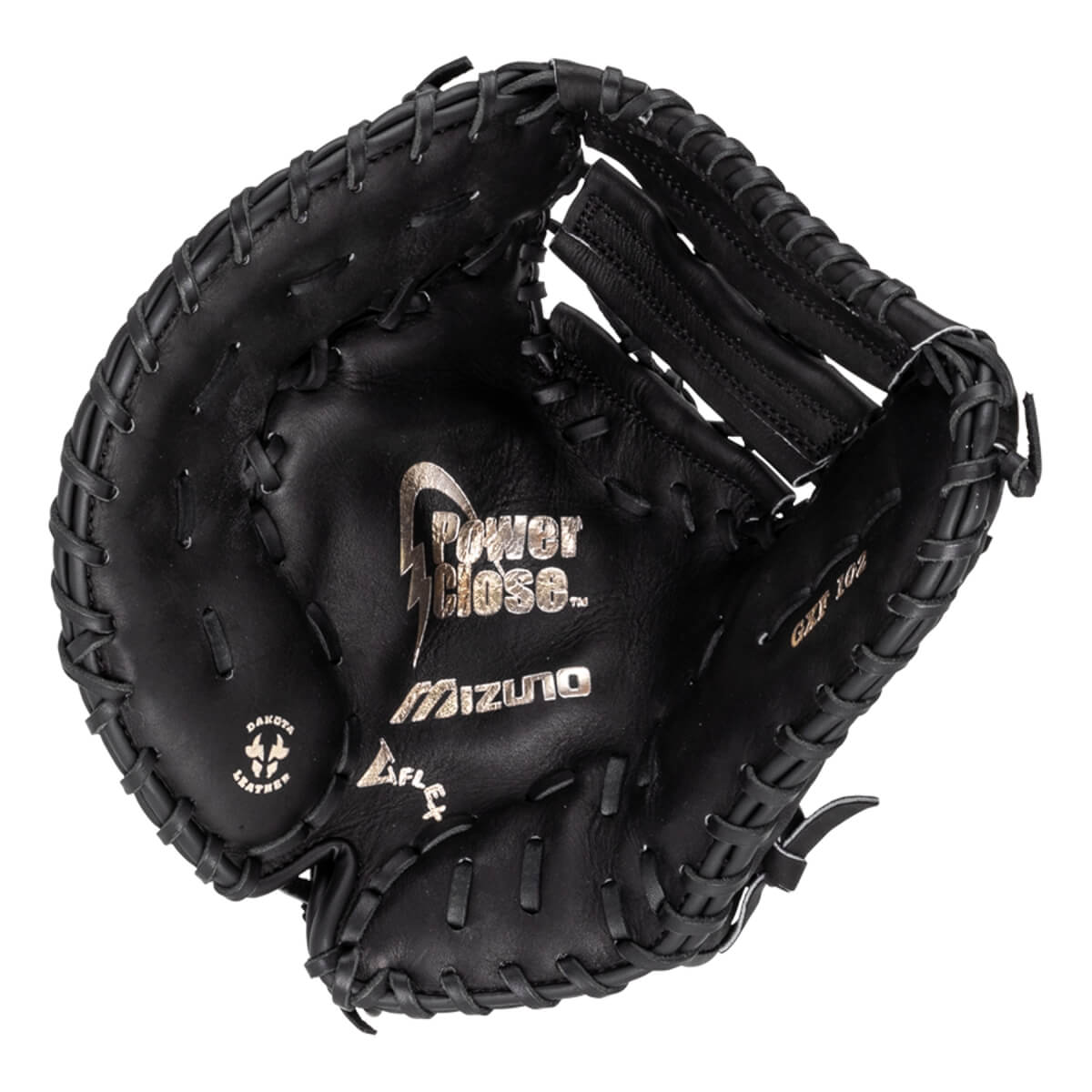Mizuno Prospect 12.5" Youth Baseball First Base Mitt: GXF102-BLK: Image #455880