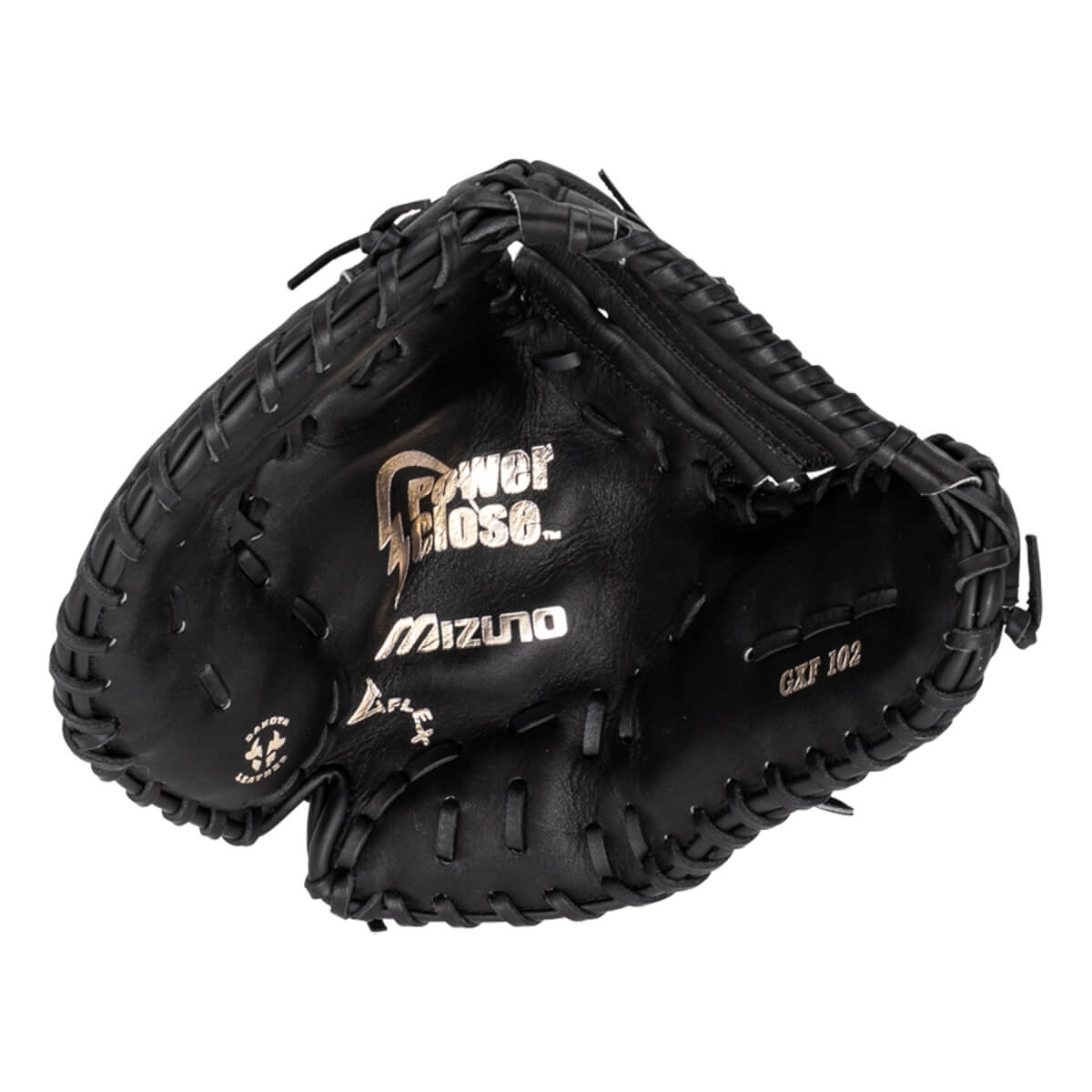 Mizuno Prospect 12.5" Youth Baseball First Base Mitt: GXF102-BLK: Image #455884