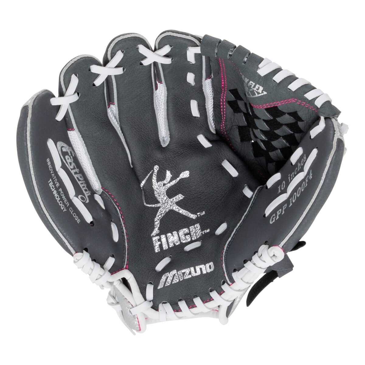 Mizuno Prospect Finch 10" Youth Fastpitch Softball Glove: GPP1000F4: Image #463593