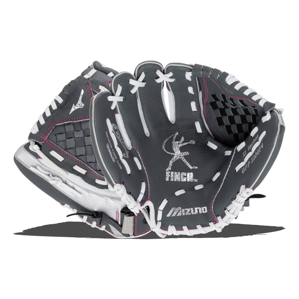 Mizuno Prospect Finch 11" Youth Fastpitch Softball Glove: GPP1100F4: Image #463624