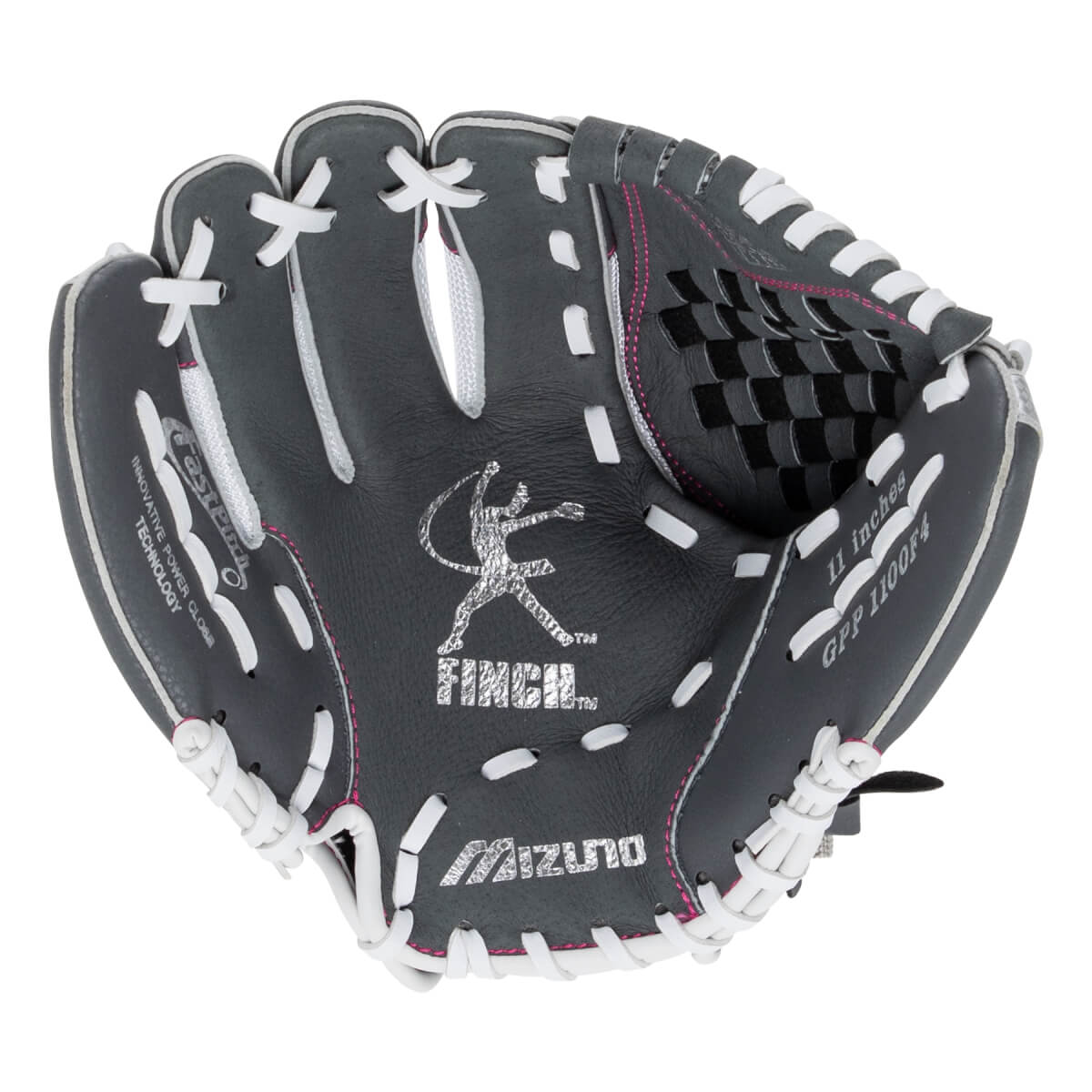 Mizuno Prospect Finch 11" Youth Fastpitch Softball Glove: GPP1100F4: Image #463625