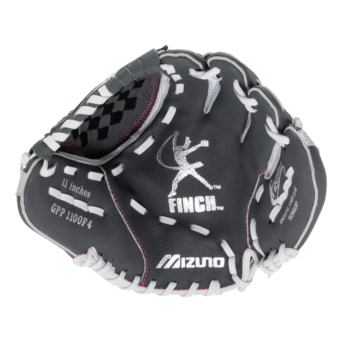 Mizuno Prospect Finch 11" Youth Fastpitch Softball Glove: GPP1100F4: Image #463632