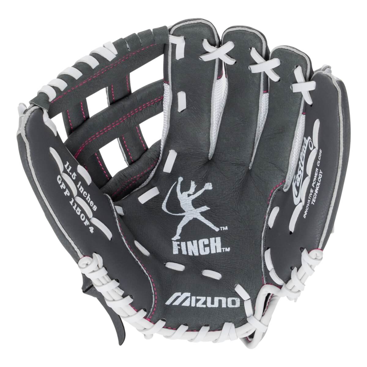 Mizuno Prospect Finch 11.5" Youth Fastpitch Softball Glove: GPP1150F4: Image #463639
